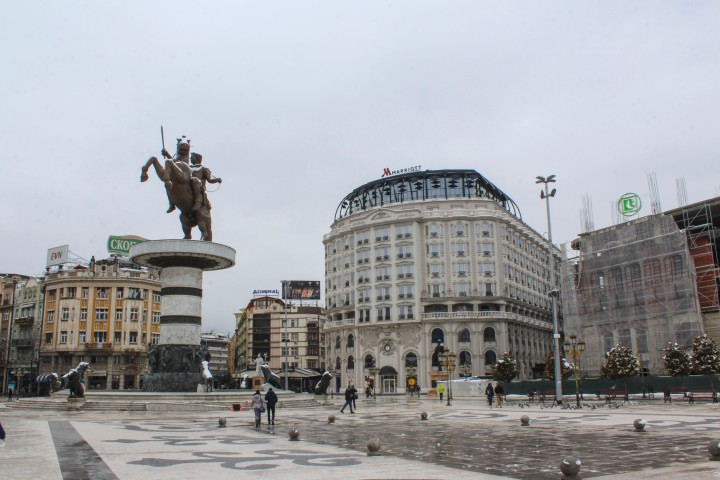 Macedonia Square, Skopje, Macedonia